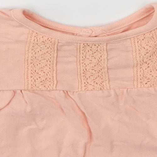 George Baby Pink   Basic Blouse Size 0-3 Months