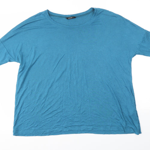 ROMAN  Womens Blue   Basic T-Shirt Size 12