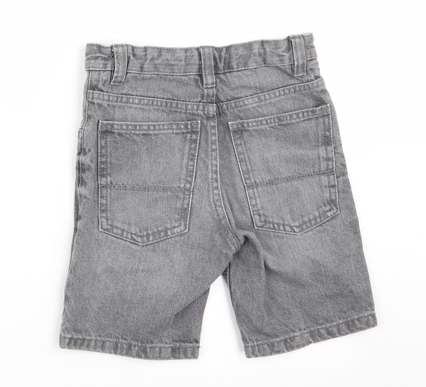 NEXT Boys Grey   Chino Shorts Size 6 Years - Grey Denim Look