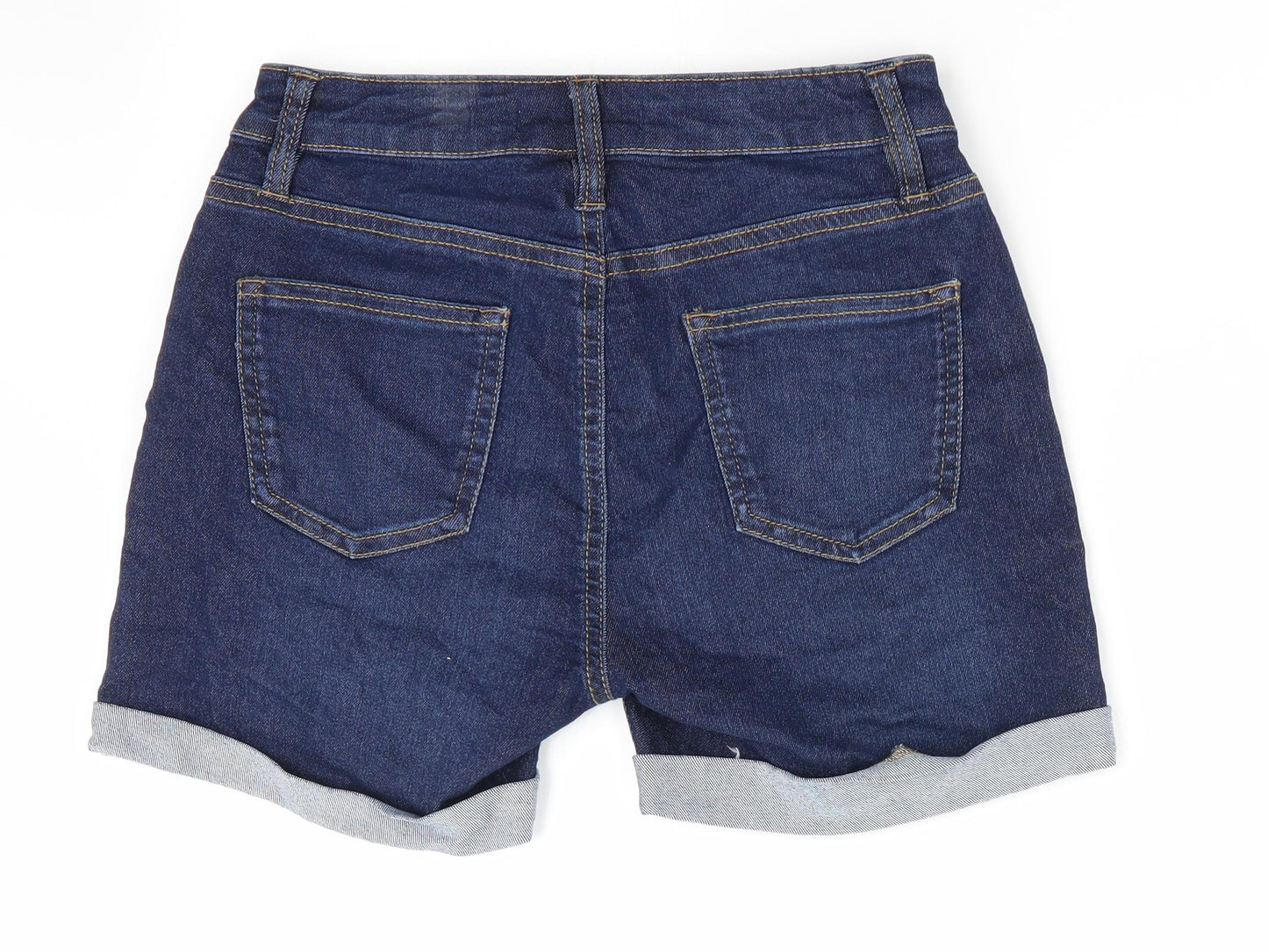 Denim Co Womens Blue   Boyfriend Shorts Size 6 - Denim Shorts