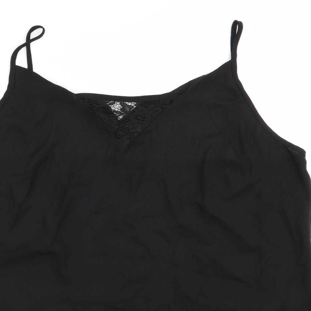 Florence and Fred Womens Black   Camisole Tank Size 14