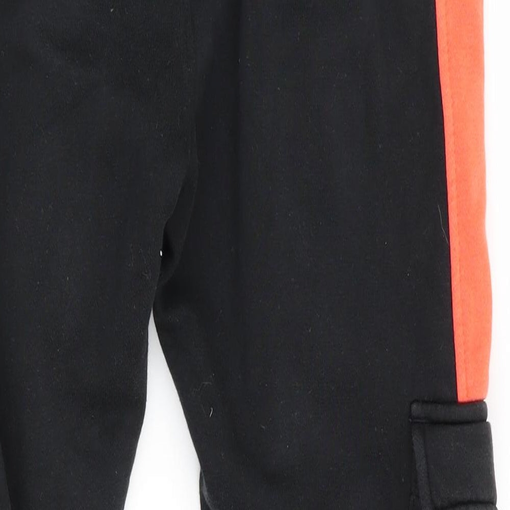 George Boys Black   Jogger Trousers Size 9-10 Years - Orange