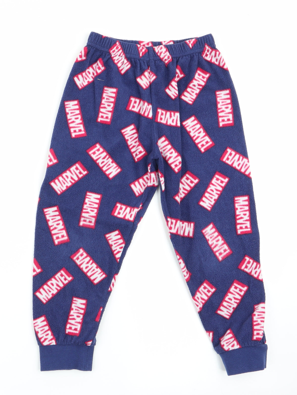 Marvel Comics Boys Blue Solid   Pyjama Pants Size 5 Years  - Marvel print