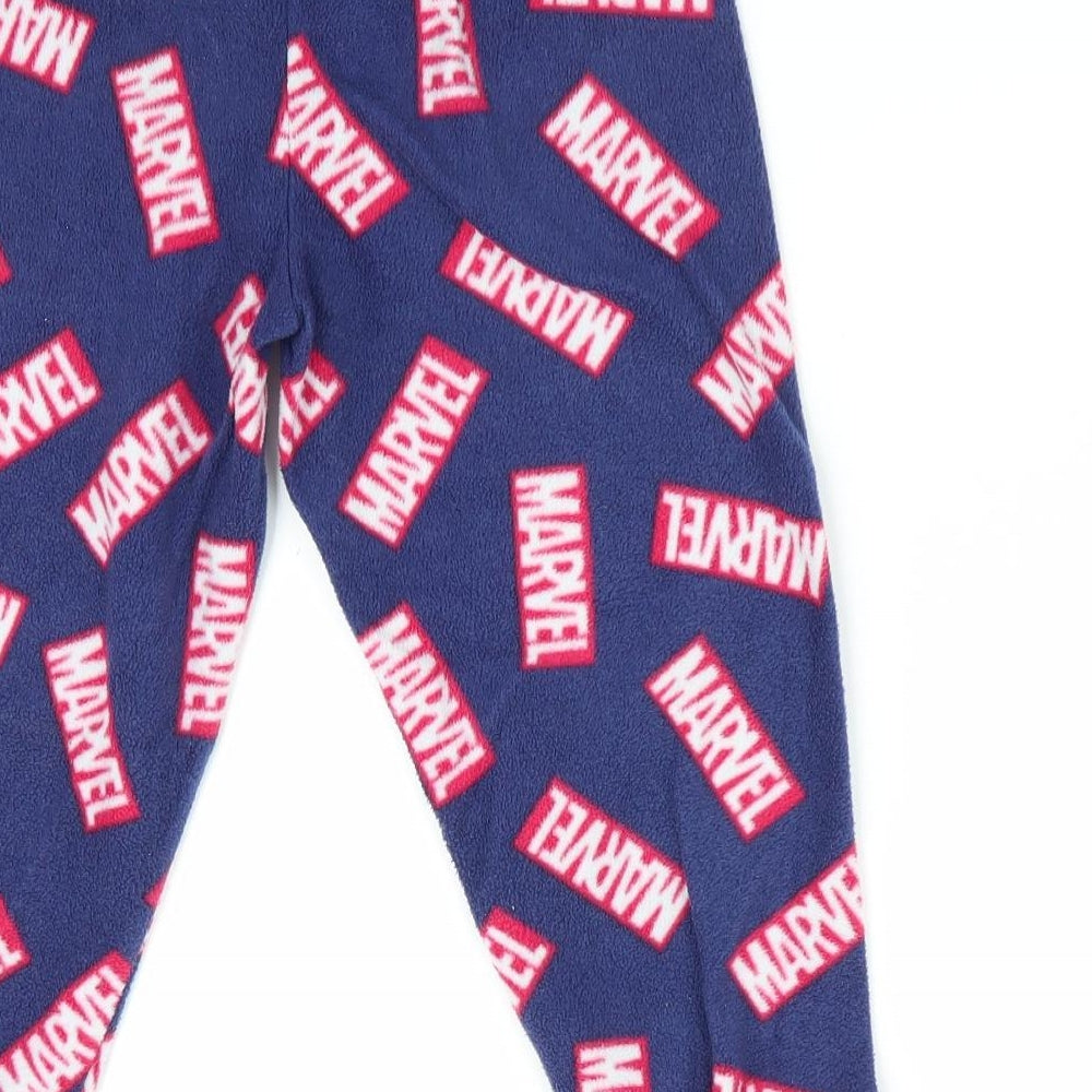 Marvel Comics Boys Blue Solid   Pyjama Pants Size 5 Years  - Marvel print