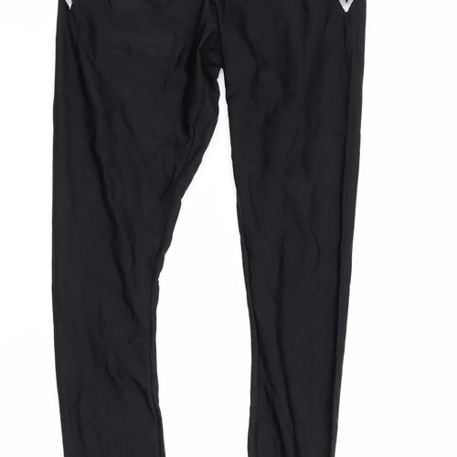 Kipsta Womens Black   Compression Leggings Size M L28 in