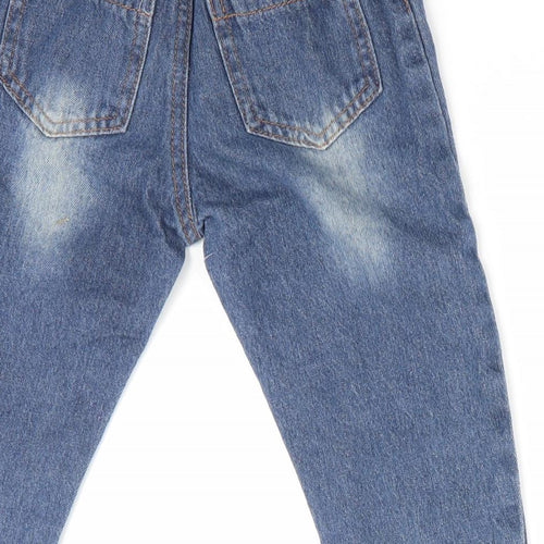 Foshan Boys Blue   Jogger Jeans Size 12-18 Months  - Distressed Jeans