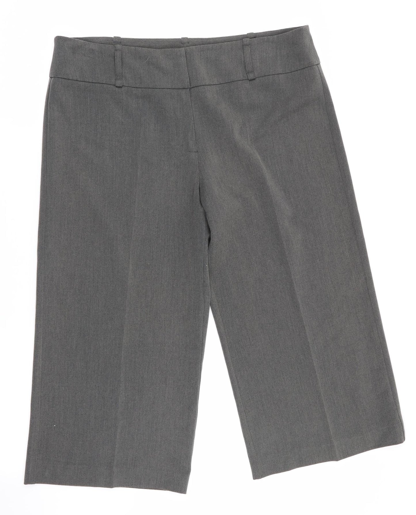 George Womens Green   Trousers  Size 14 L21 in - Wide Legged - Cropped