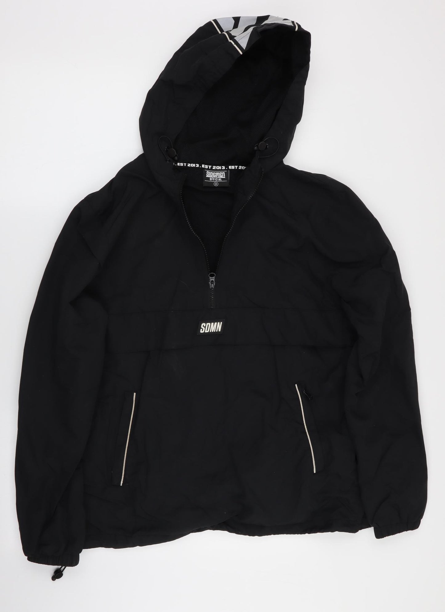 Sidesmen Official Mens Black   Rain Coat Coat Size M  - Sidesman