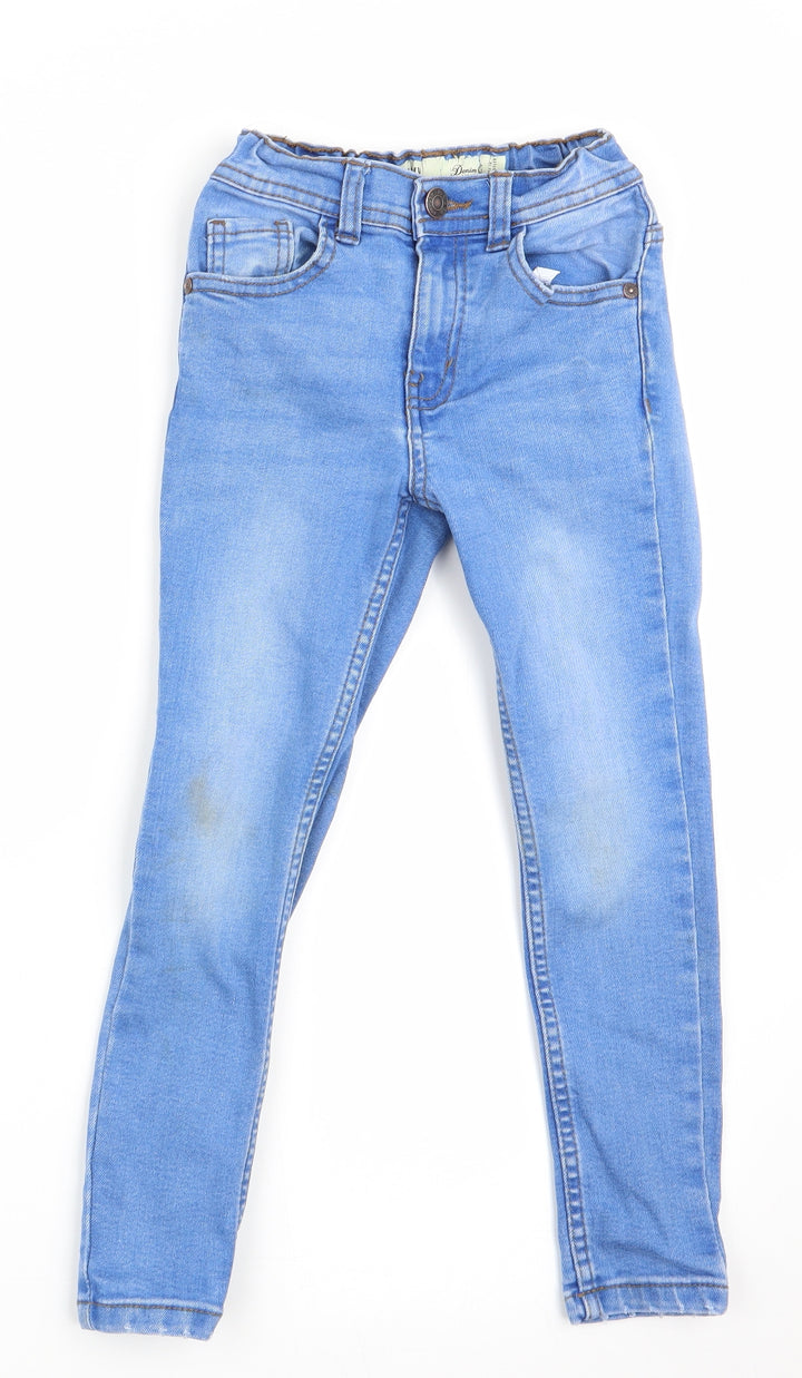Denim Co Girls Blue   Skinny Jeans Size 5-6 Years