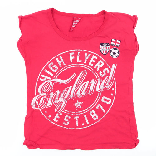 Atmosphere Womens Red   Basic T-Shirt Size 14  - High Flyer