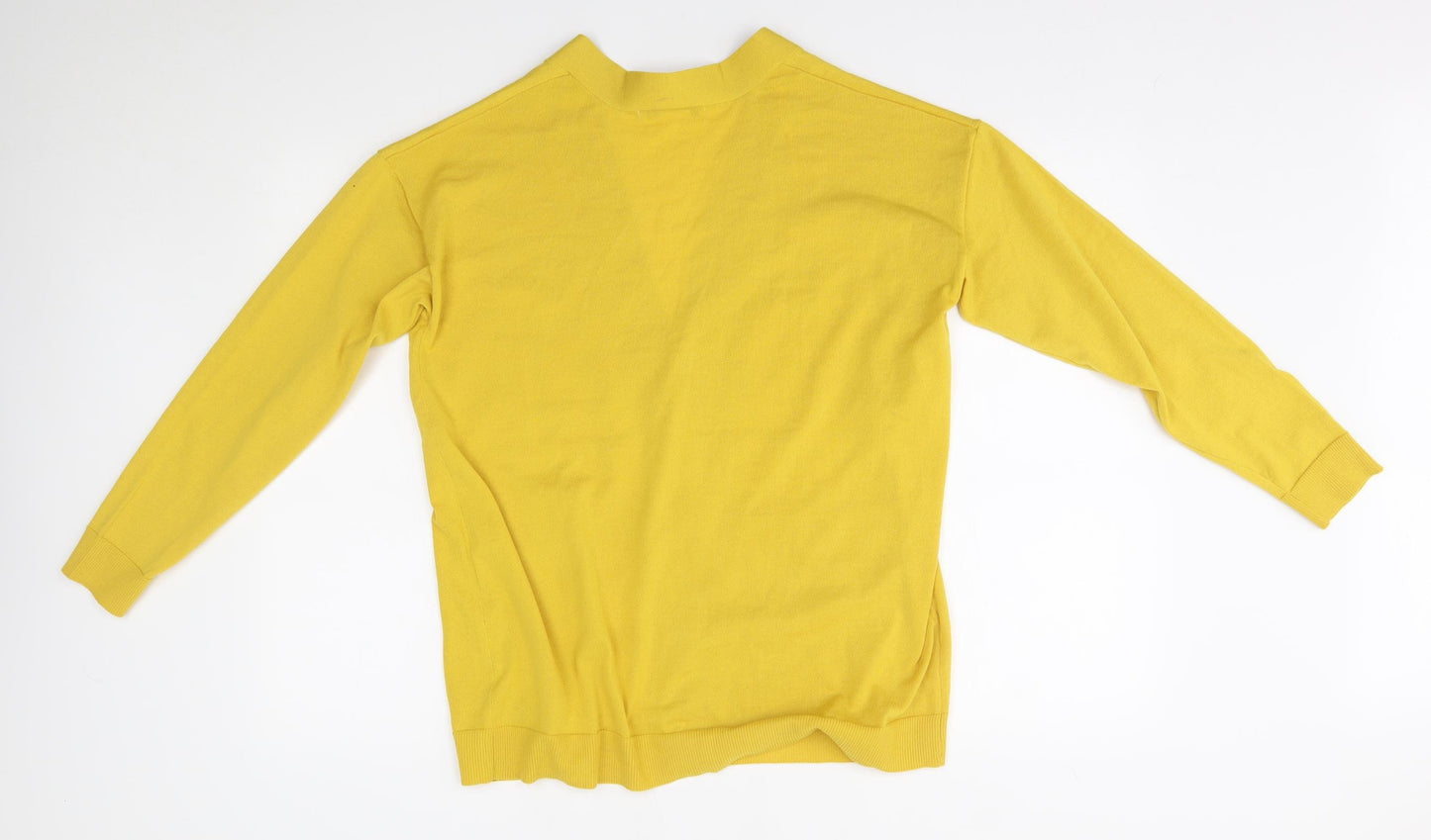 George Womens Yellow   Cardigan Jumper Size M