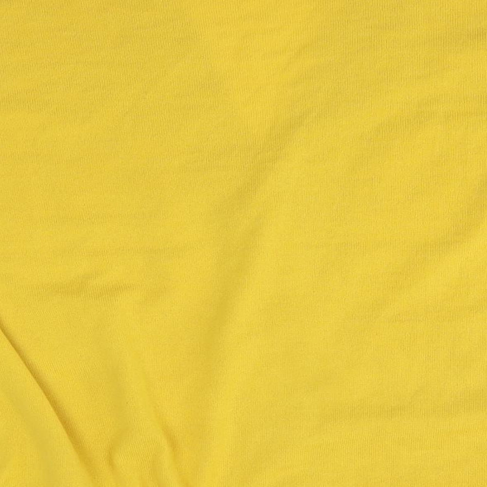 George Womens Yellow   Cardigan Jumper Size M