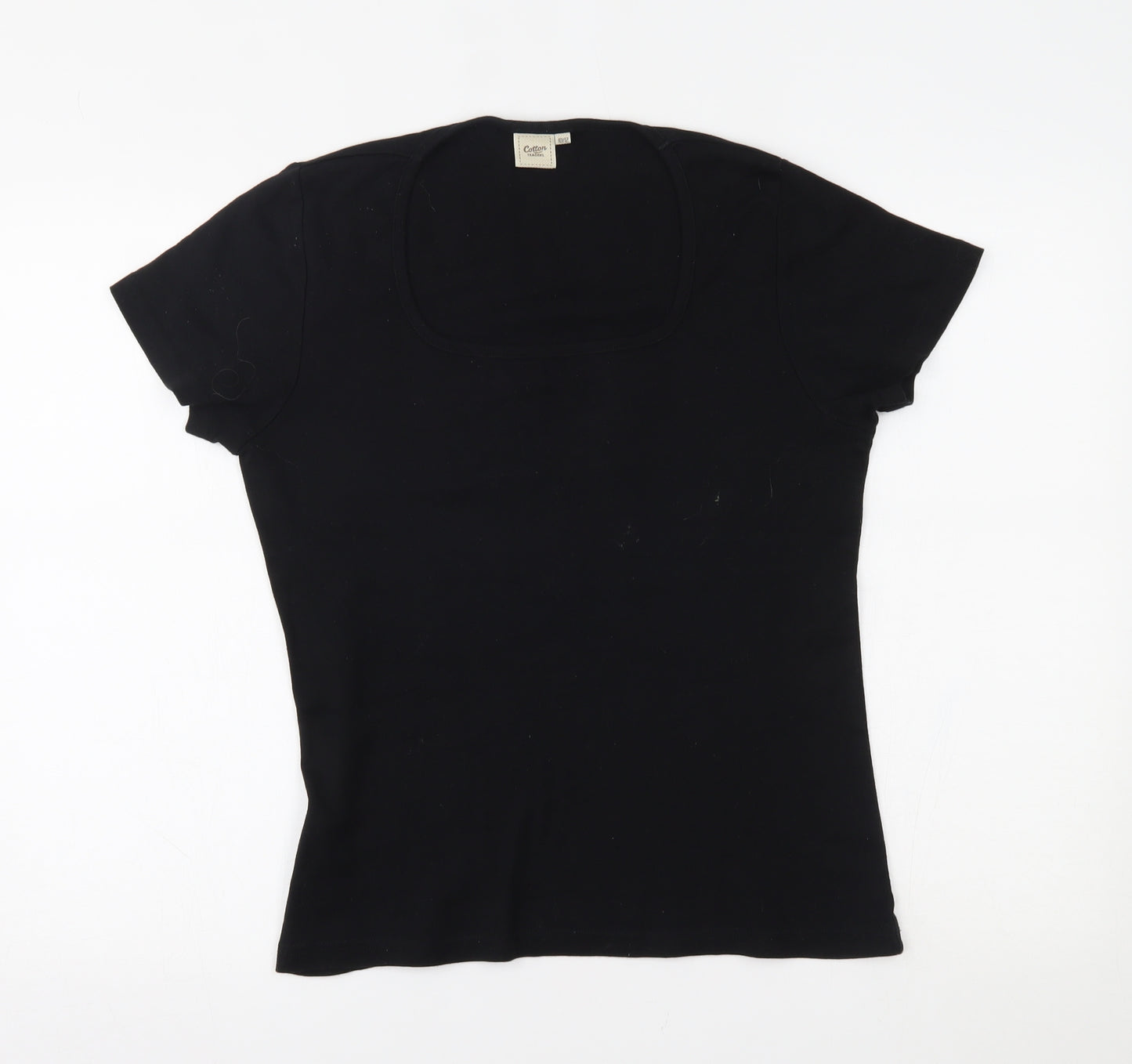Cotton Traders Womens Black   Pullover Jumper Size 10