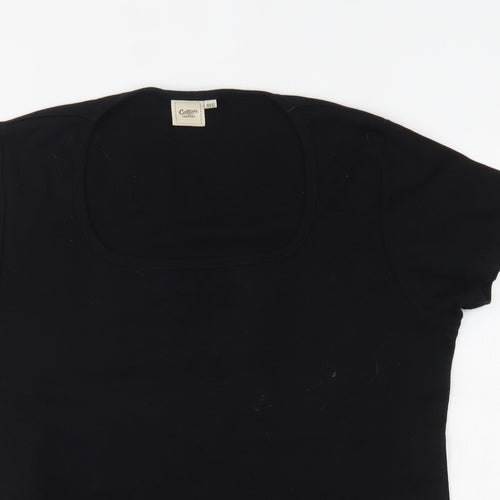 Cotton Traders Womens Black   Pullover Jumper Size 10