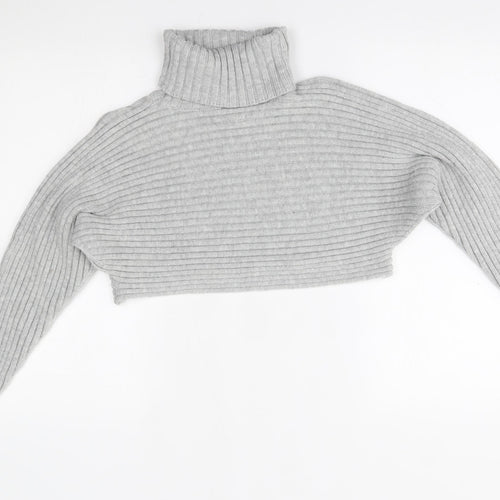 New Look Womens Grey   Pullover Jumper Size M