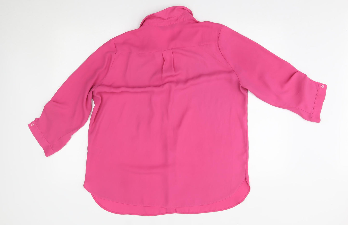 Dorothy Perkins Womens Pink   Basic Blouse Size 16