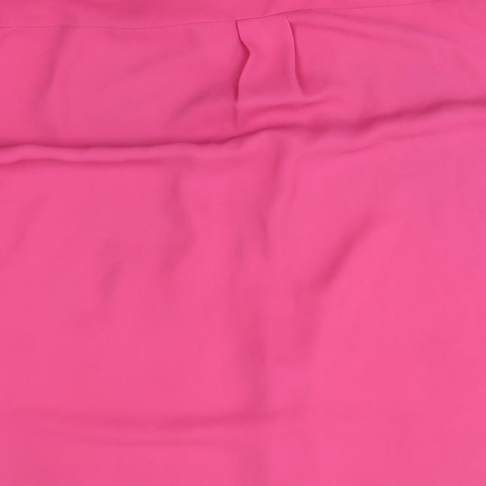 Dorothy Perkins Womens Pink   Basic Blouse Size 16