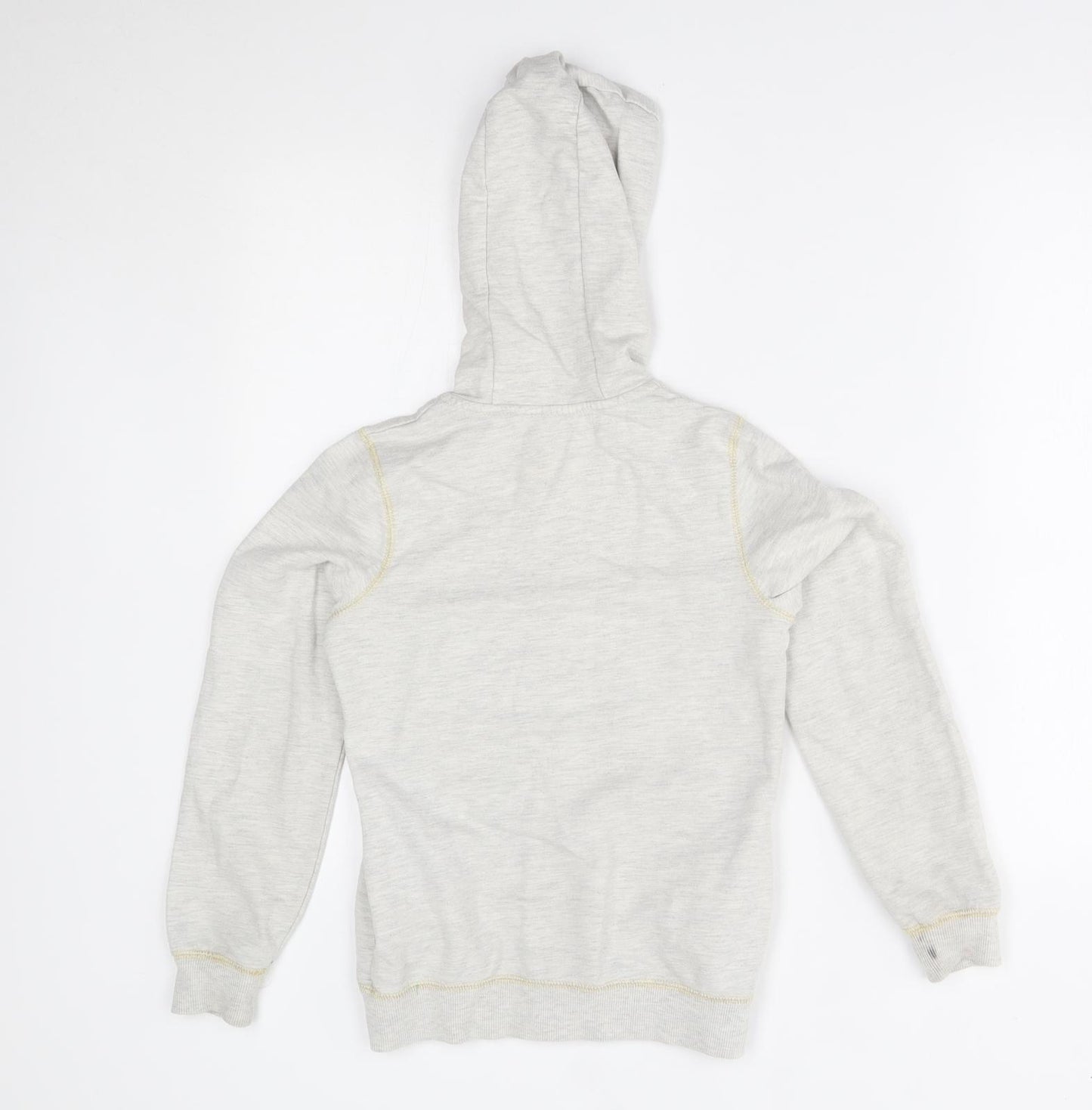 TU Girls Grey   Full Zip Hoodie Size 9 Years  - butterfly