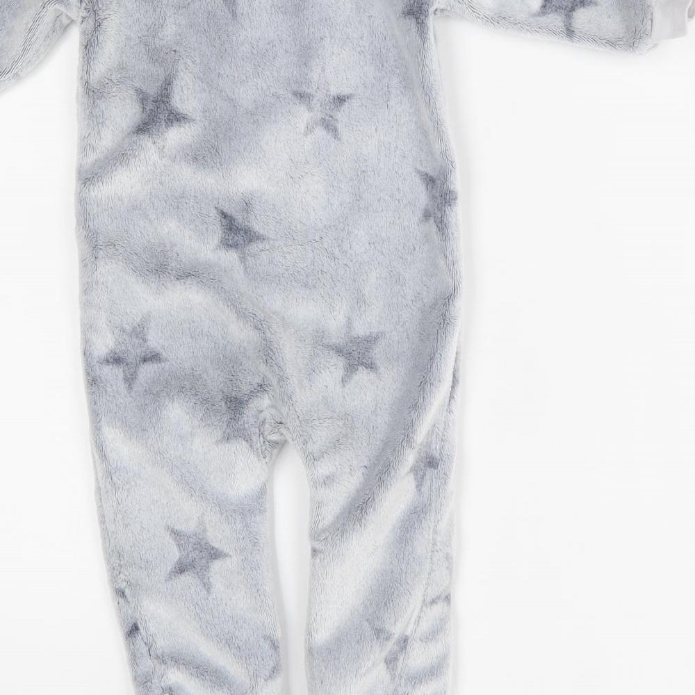NEXT Baby Grey   Babydoll One Piece Size 9-12 Months