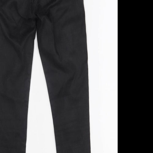 Topshop Womens Black   Skinny Jeans Size 28 in L32 in -