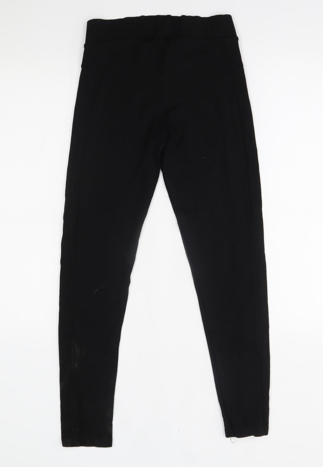Topshop Womens Black    Leggings Size 10 L27 in