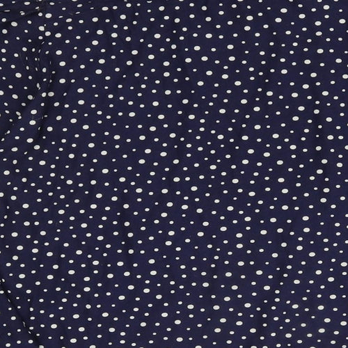 NEXT Womens Blue Polka Dot  A-Line Skirt Size 12