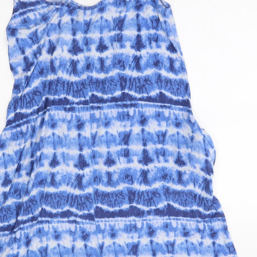 NEXT Womens Blue Striped  Tank Dress  Size M