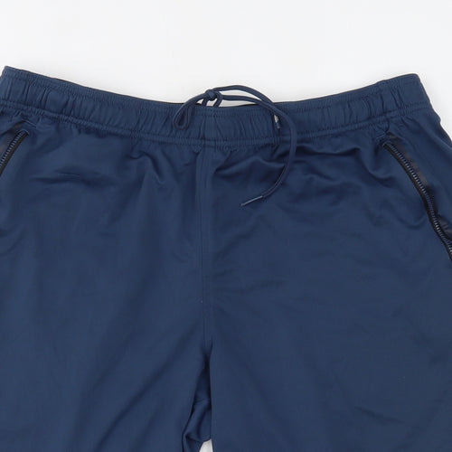 adidas Mens Blue   Sweat Shorts Size L