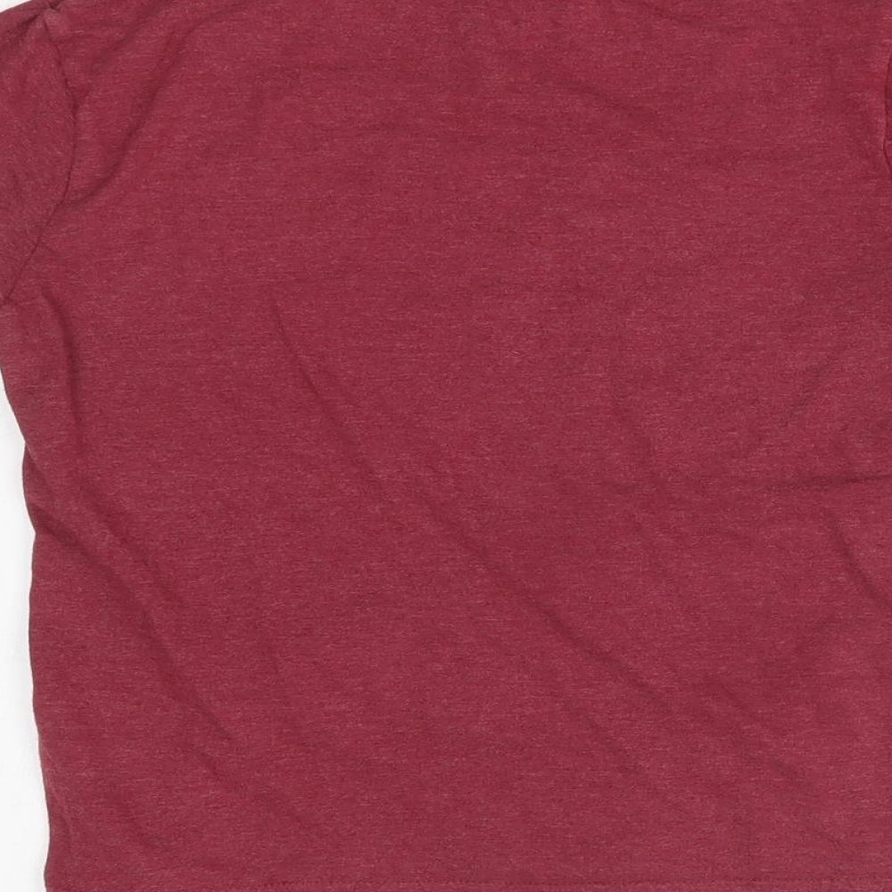 Primark Boys Red   Basic T-Shirt Size 8-9 Years