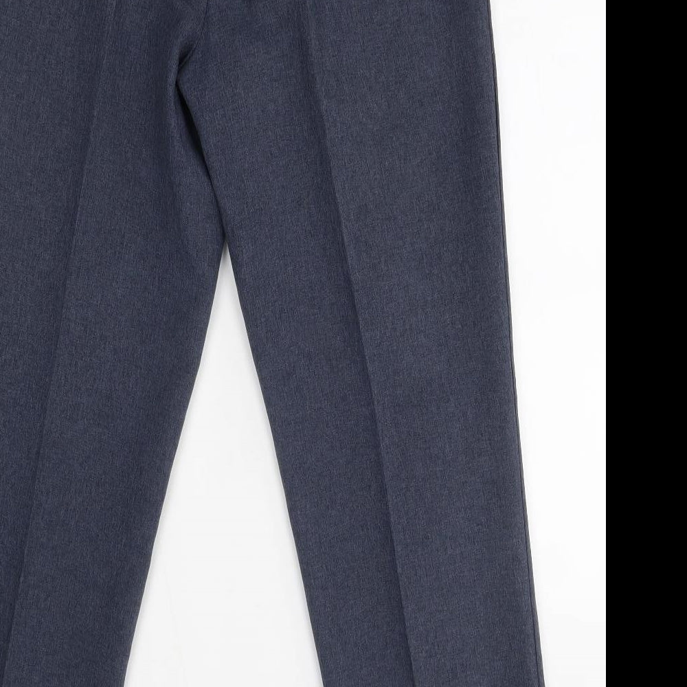 BM Womens Blue   Trousers  Size 12 L27 in