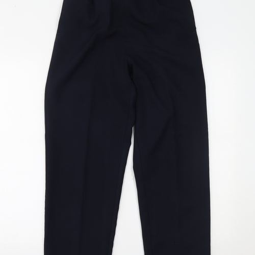 BM Womens Blue   Trousers  Size 12 L28 in