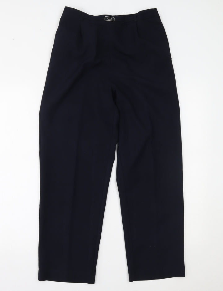 BM Womens Blue   Trousers  Size 12 L28 in