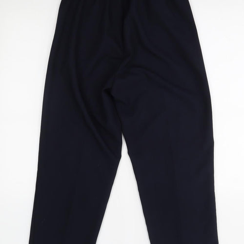BM Womens Blue   Trousers  Size 12 L28 in