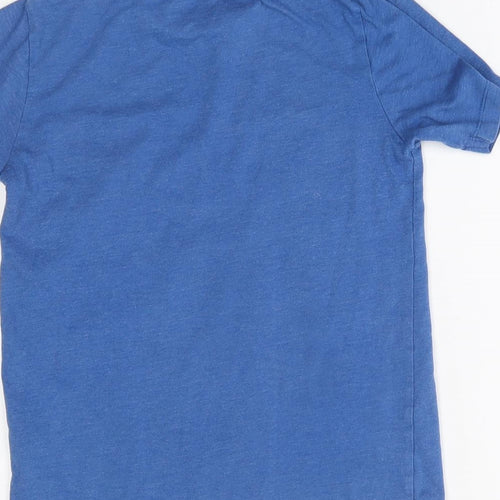 Matalan Boys Blue   Basic T-Shirt Size 8 Years
