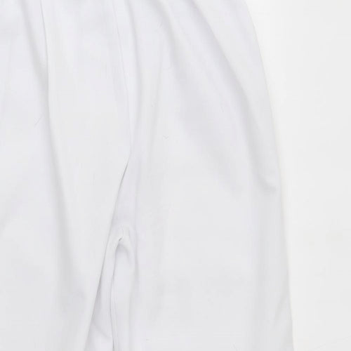 Preworn Womens White   Trousers  Size 12 L27 in