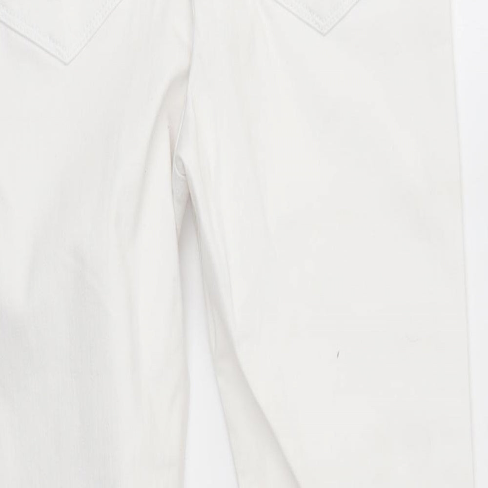 F&F Womens White   Skinny Jeans Size 14 L27 in