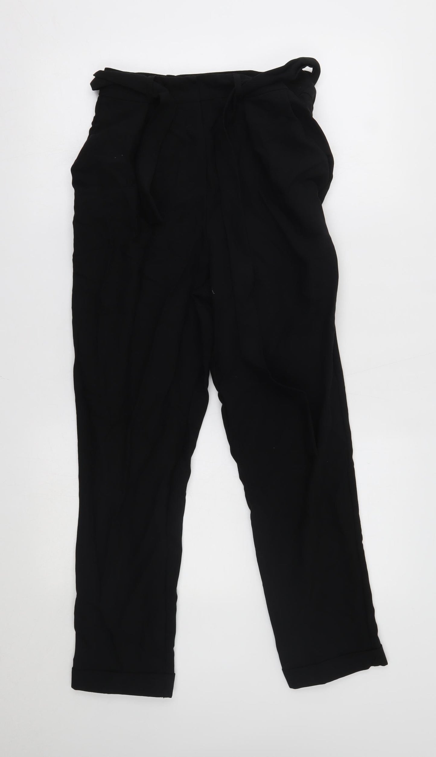 ASOS Womens Black   Trousers  Size 8 L25 in