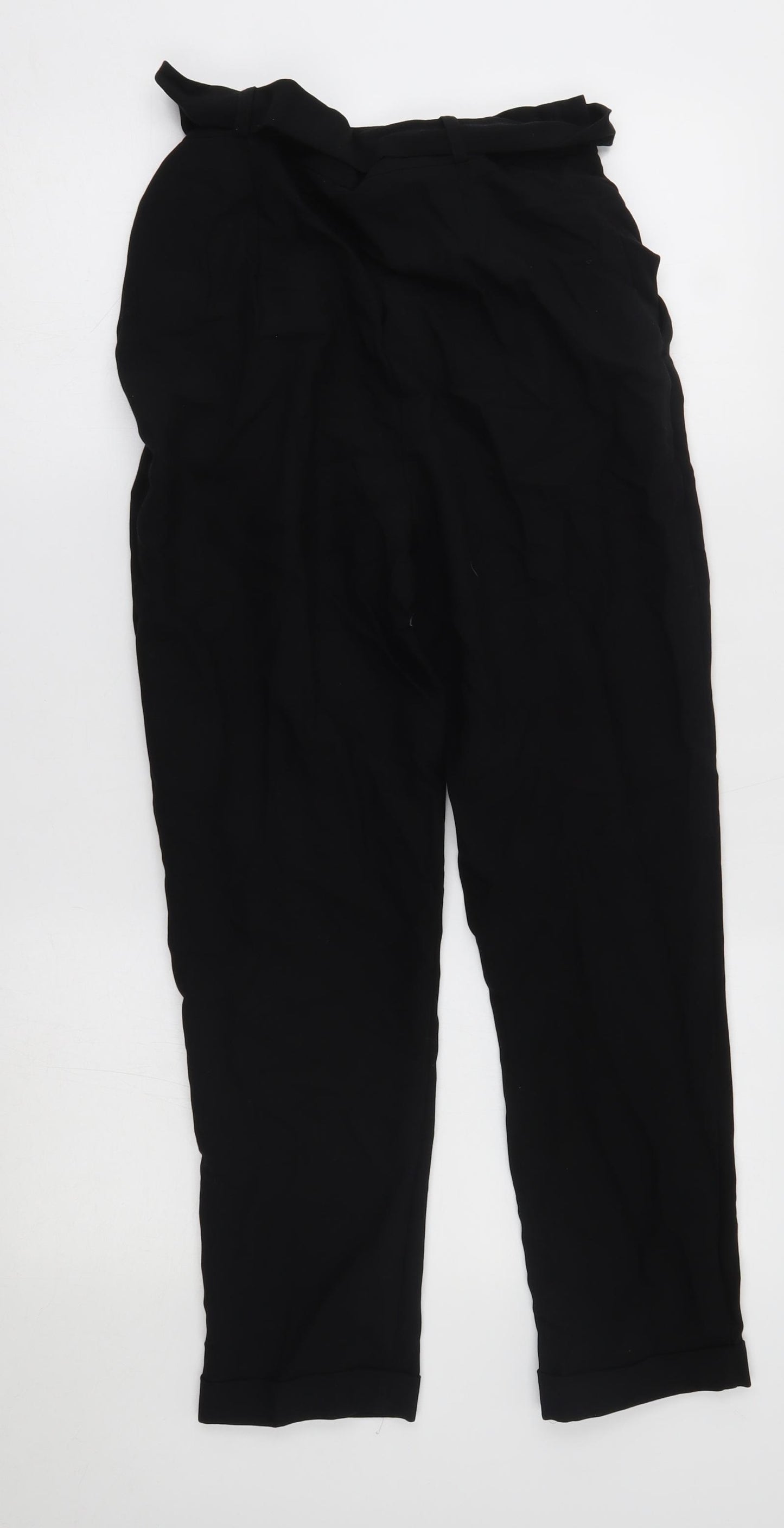 ASOS Womens Black   Trousers  Size 8 L25 in