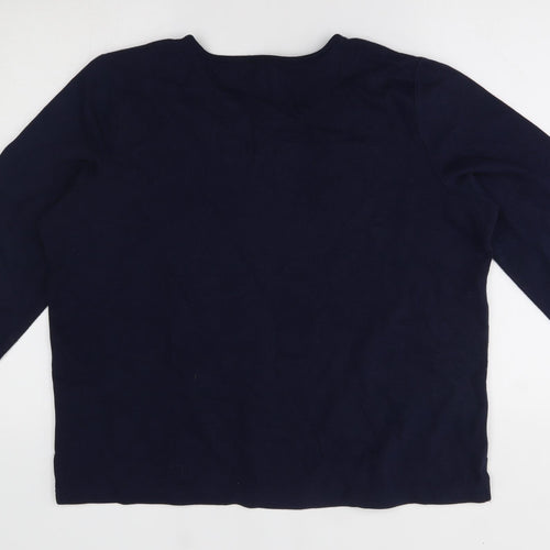 BM Womens Blue   Pullover Jumper Size L