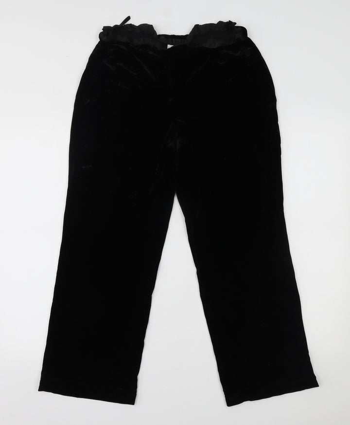 Principles Womens Black   Trousers  Size 12 L26 in