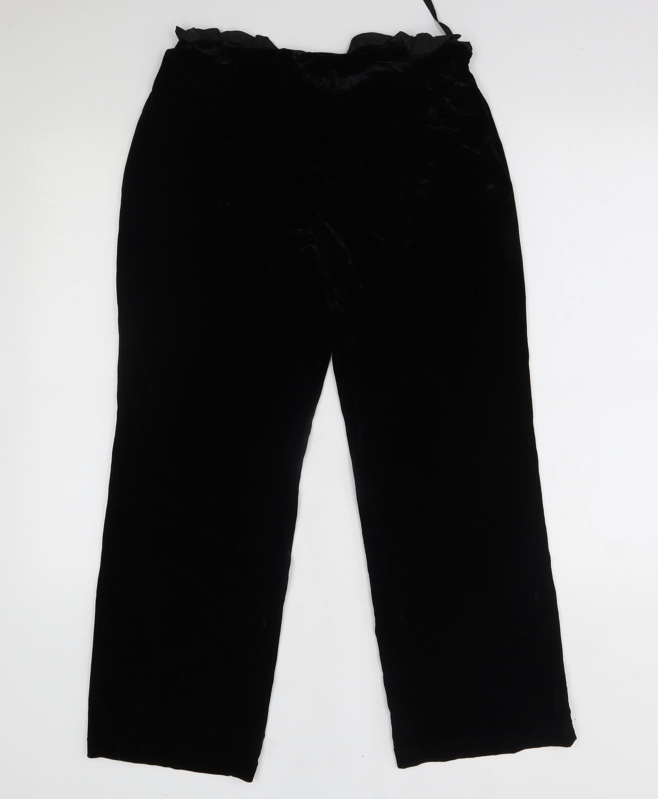 Principles Womens Black   Trousers  Size 12 L26 in