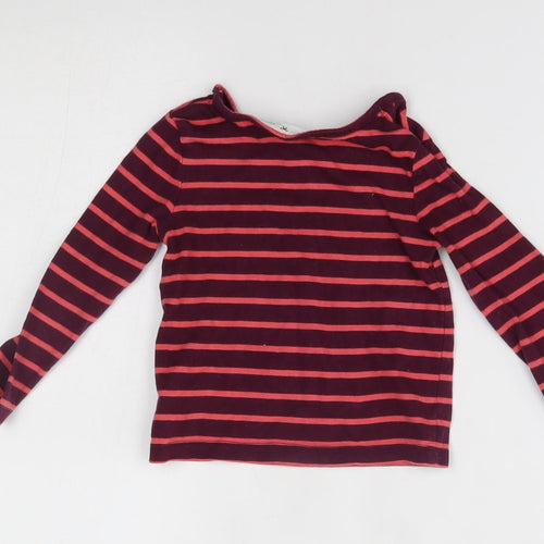 Jasper Conran Baby Red Striped  Basic T-Shirt Size 12-18 Months