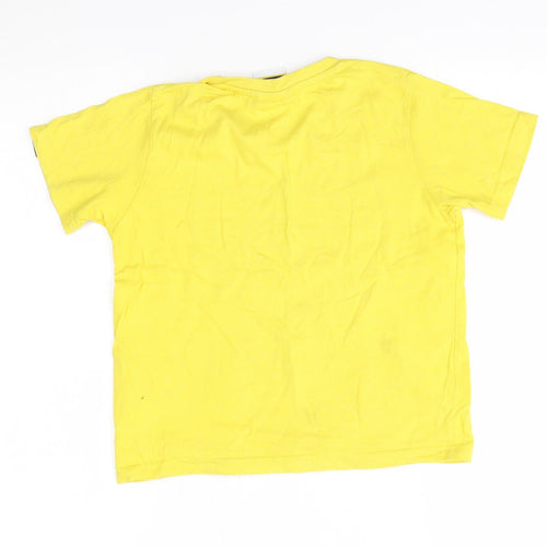 everton Boys Yellow   Basic T-Shirt Size 8-9 Years  - nil satis nisi optimum