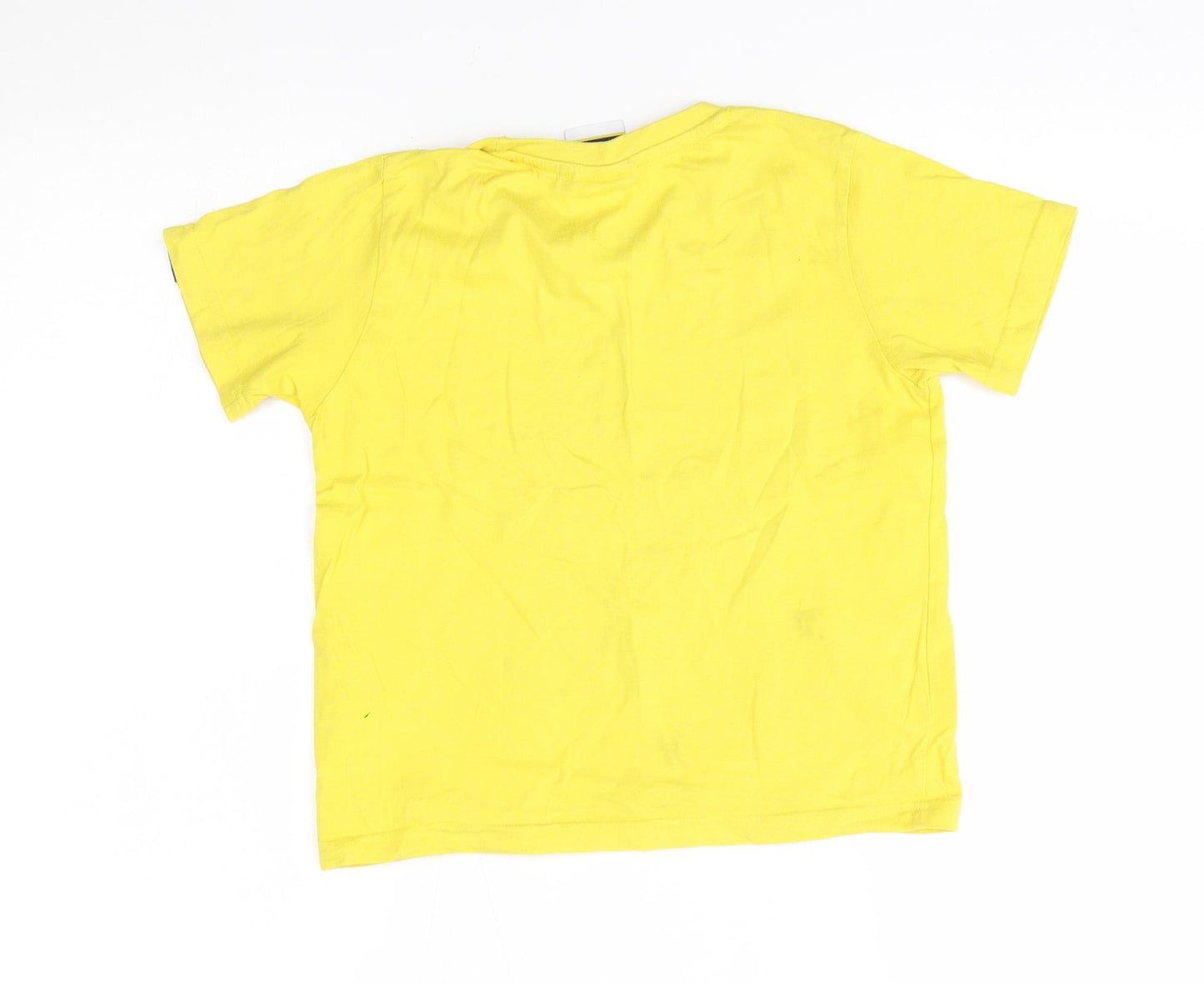 everton Boys Yellow   Basic T-Shirt Size 8-9 Years  - nil satis nisi optimum