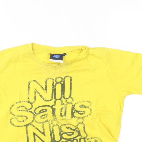 everton Boys Yellow   Basic T-Shirt Size 8-9 Years  - nil satis nisi optimum