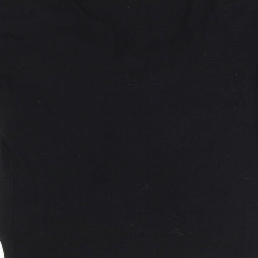 M&S Womens Black   Basic Blouse Size 12