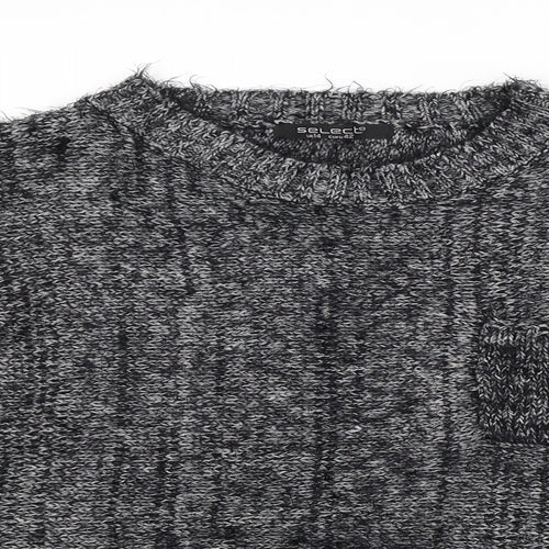 Select Womens Grey   Pullover Jumper Size 14