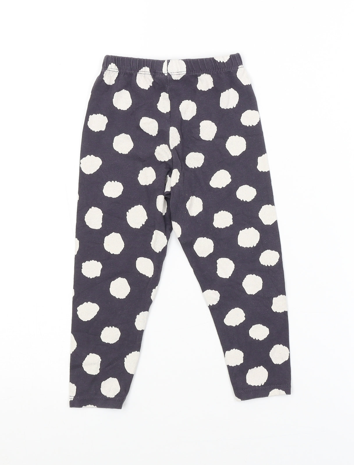 F&F Baby Blue Spotted  Jogger Trousers Size 18-24 Months