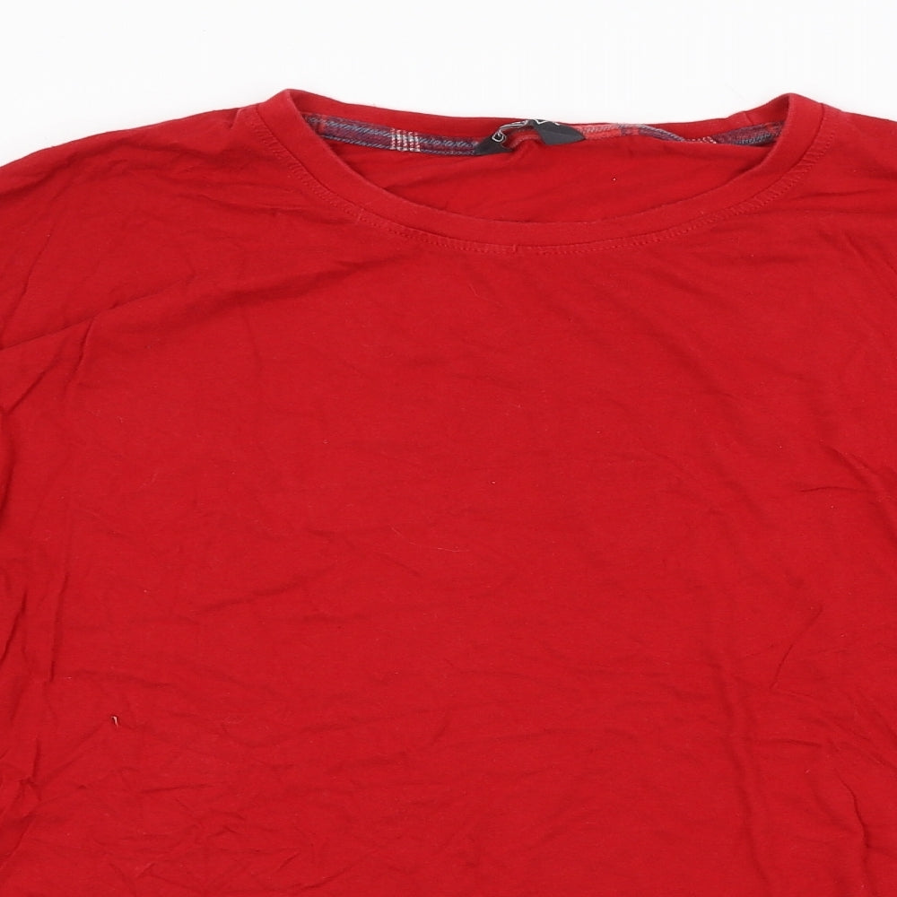 Avenue Mens Red    T-Shirt Size 2XL