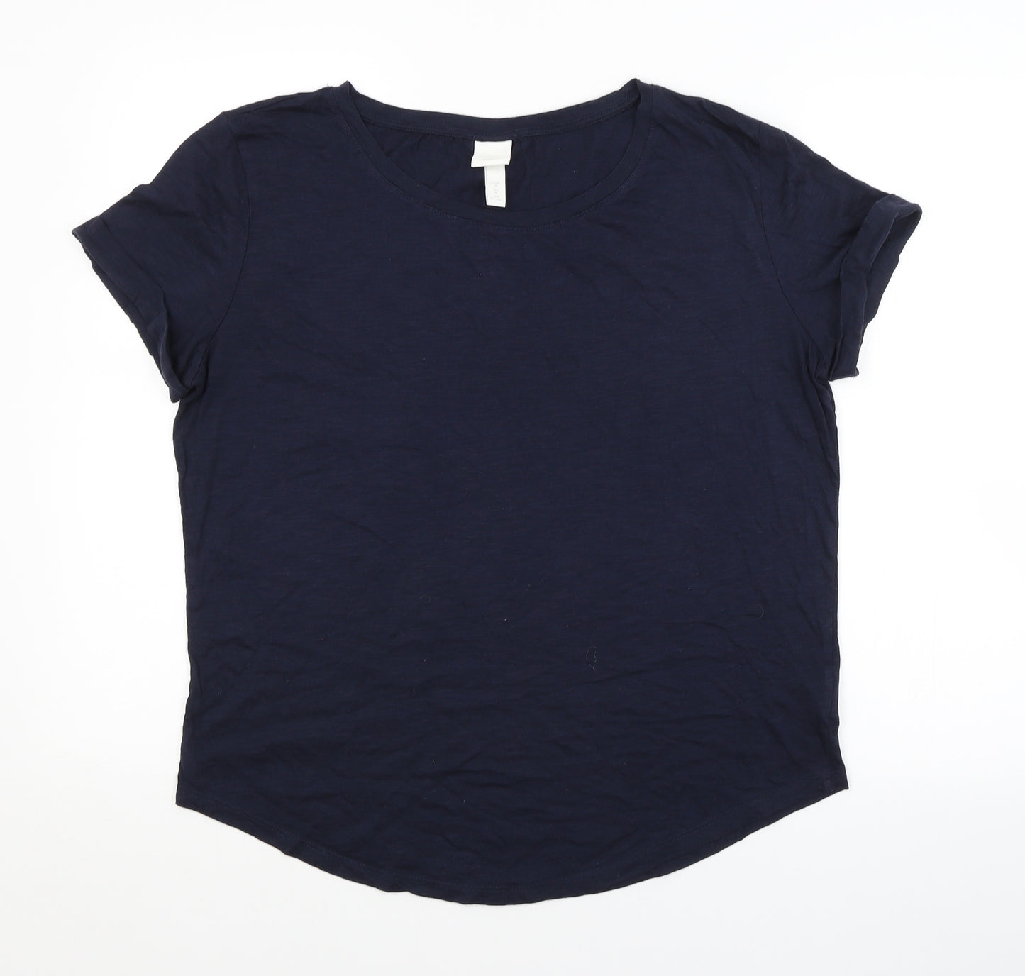 H&M Womens Blue   Basic T-Shirt Size M